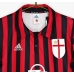 AC Milan 1999-2000 Retro Domácí Dres Krátký Rukáv